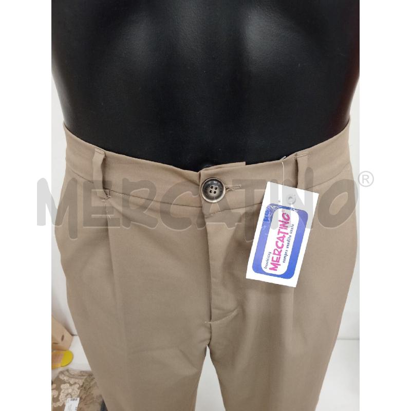 PANTALONE UOMO BEIGE MOLLA IN VITA SOLDIER  | Mercatino dell'Usato San giorgio del sannio 3