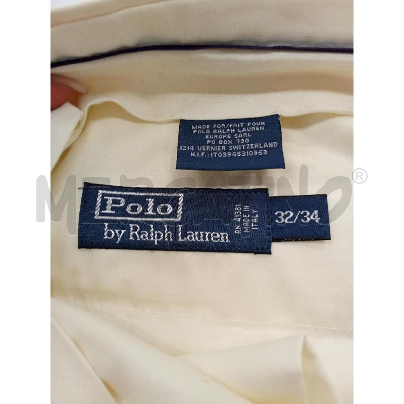 PANTALONE UOMO BEIGE RALPH LAUREN RIGO BLU INTERNO  | Mercatino dell'Usato San giorgio del sannio 3