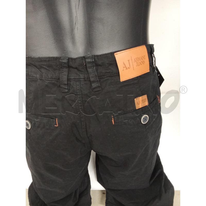 PANTALONE UOMO BERMUDA NERO ARMANI | Mercatino dell'Usato San giorgio del sannio 3