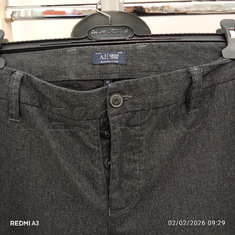 PANTALONE UOMO GRIGIO ARMANI  | Mercatino dell'Usato San giorgio del sannio 2