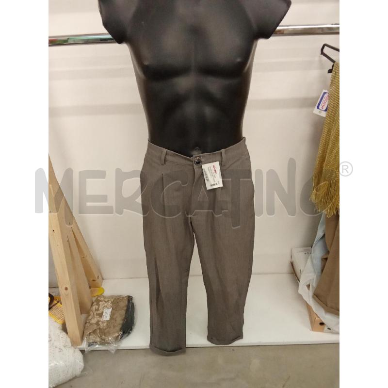 PANTALONE UOMO GRIGIO CLASSICO VITA ALTA SOLDIER  | Mercatino dell'Usato San giorgio del sannio 1