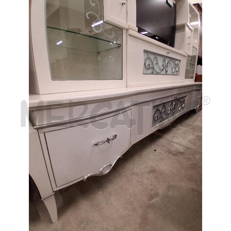 PARETE SOGGIORNO BIANCA SHABBY CHIC  | Mercatino dell'Usato San giorgio del sannio 2