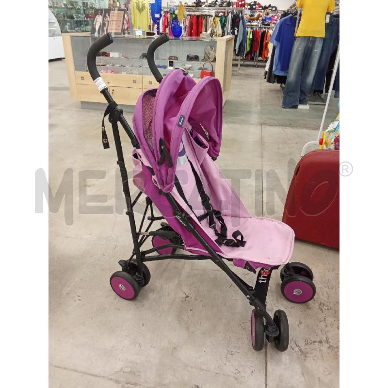 PASSEGGINO LEGGERO GIORDANI CHIUSURA COMPATTA LILLA VIOLA   | Mercatino dell'Usato San giorgio del sannio 2