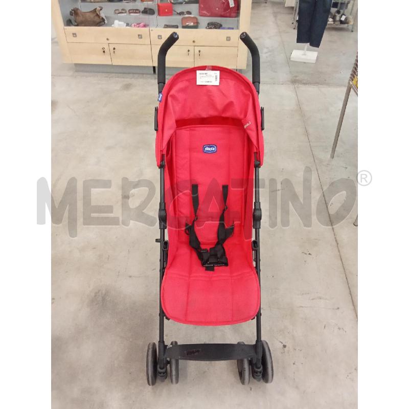 PASSEGGINO ROSSO CHICCO  | Mercatino dell'Usato San giorgio del sannio 1