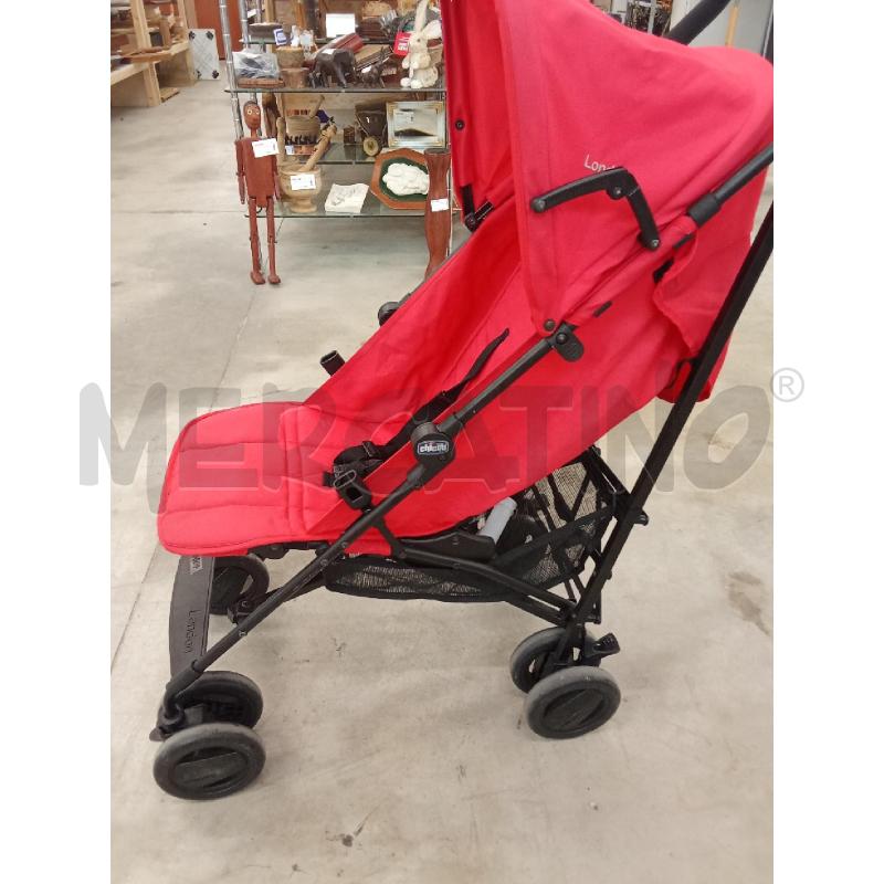 PASSEGGINO ROSSO CHICCO  | Mercatino dell'Usato San giorgio del sannio 3