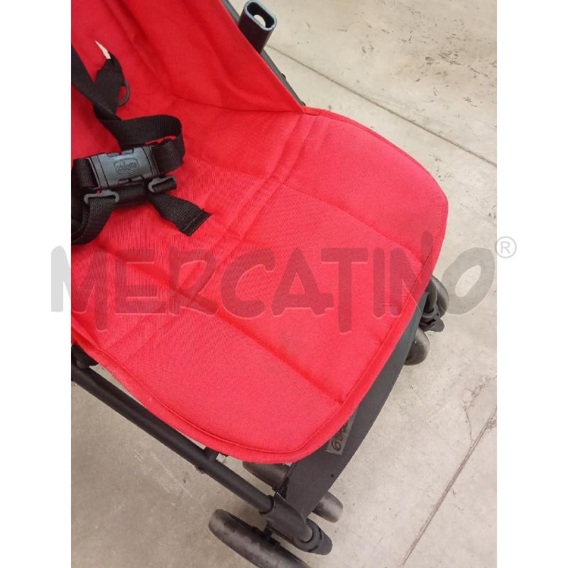PASSEGGINO ROSSO CHICCO  | Mercatino dell'Usato San giorgio del sannio 5