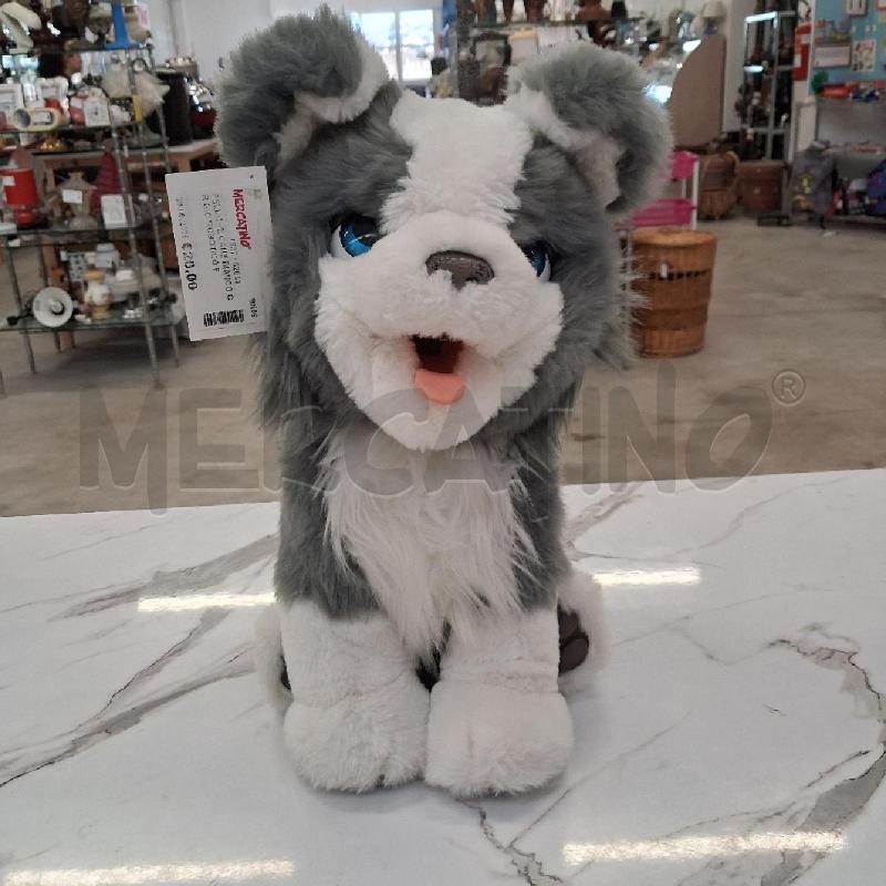 PELUCHE CANE BIANCO GRIGIO ROBOTICO FUNZIONANTE FURREAL FRIENDS  | Mercatino dell'Usato San giorgio del sannio 1