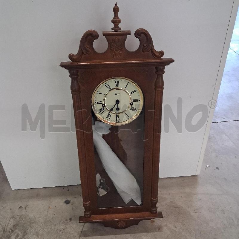 PENDOLO HERMLE DA PARETE LEGNO DORATO  | Mercatino dell'Usato San giorgio del sannio 1