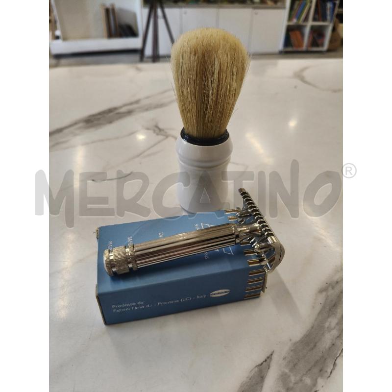 PENNELLO BARBA + RASOIO  | Mercatino dell'Usato San giorgio del sannio 1