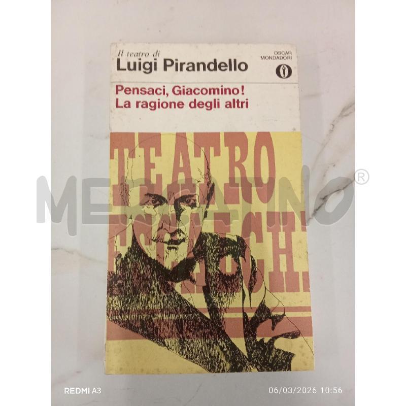 PENSACI GIACOMINO LA RAGIONE È DEGLI ALTRI  | Mercatino dell'Usato San giorgio del sannio 1