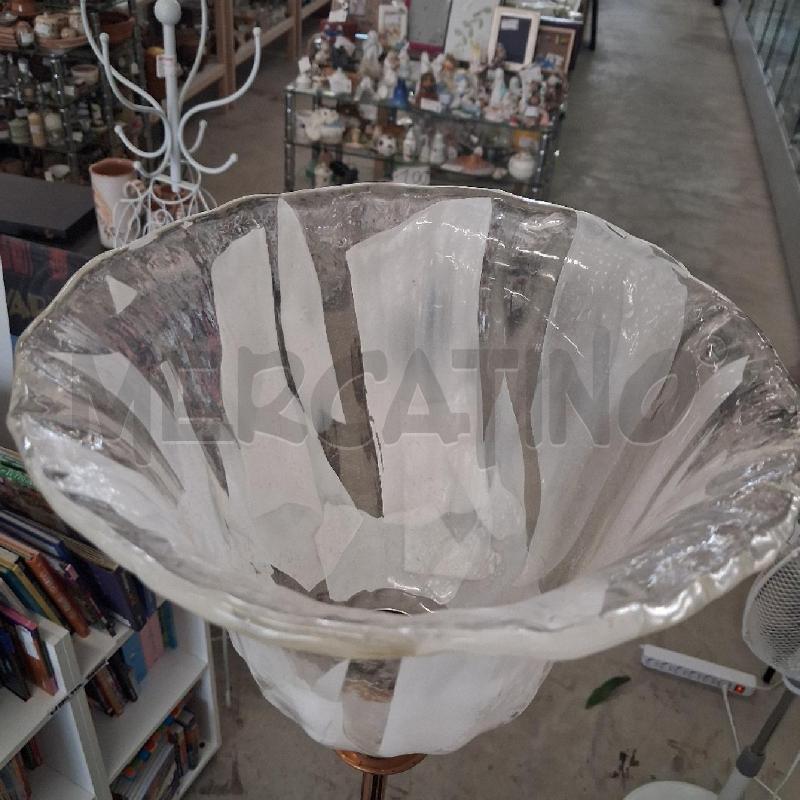 PIANTANA DORATA CALOTTA VETRO MURANO  | Mercatino dell'Usato San giorgio del sannio 4