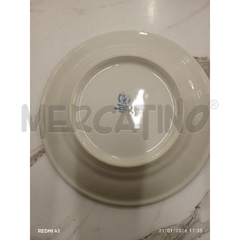 PIATTI FONDI CERAMICA BIANCA RICHARD GINORI 10PZ | Mercatino dell'Usato San giorgio del sannio 3