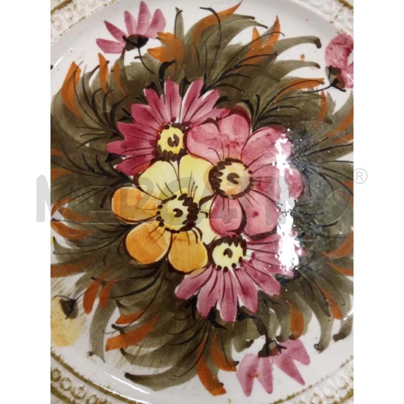 PIATTO CERAMICA BASSANO PORCELLANA  | Mercatino dell'Usato San giorgio del sannio 3