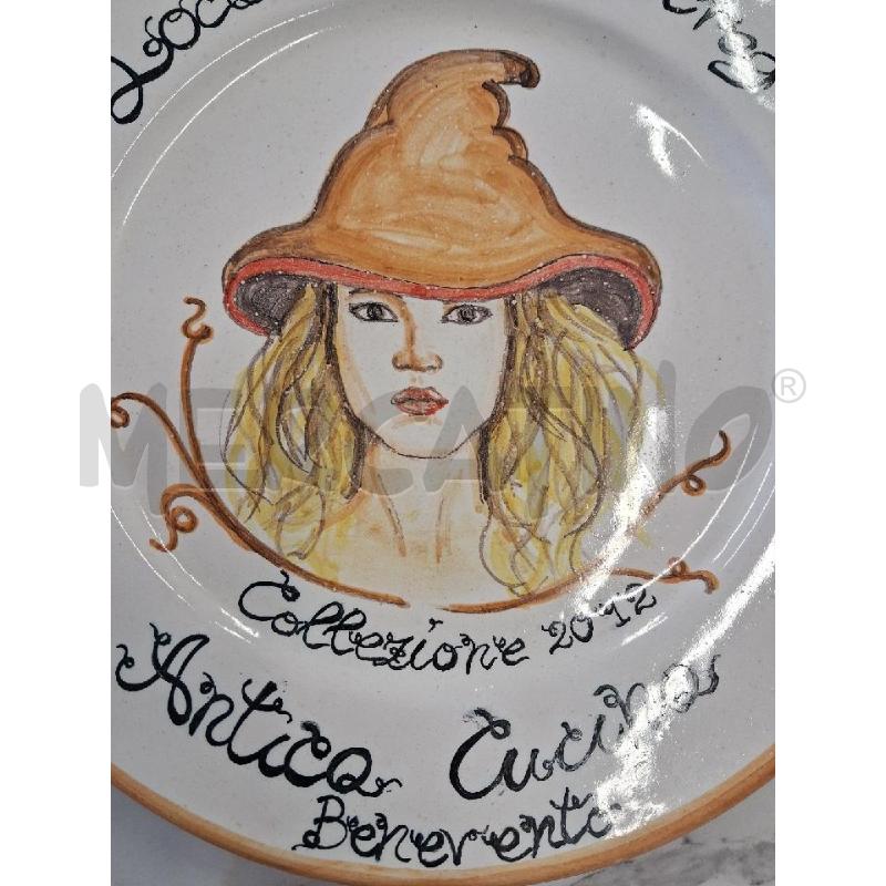 PIATTO CERAMICA LA LOCANZA DELLE STREGHE  | Mercatino dell'Usato San giorgio del sannio 3