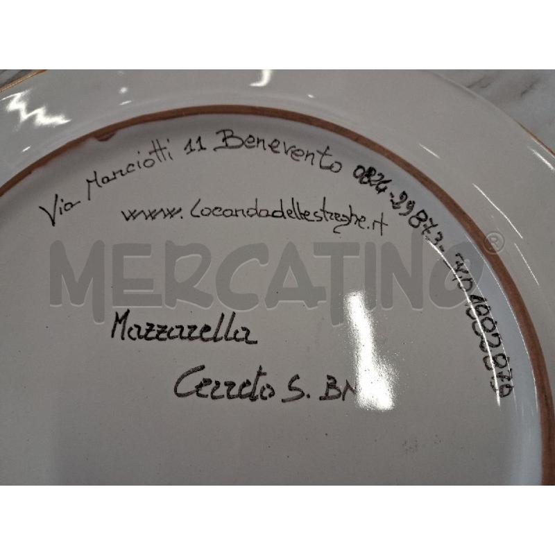 PIATTO CERAMICA LA LOCANZA DELLE STREGHE  | Mercatino dell'Usato San giorgio del sannio 5