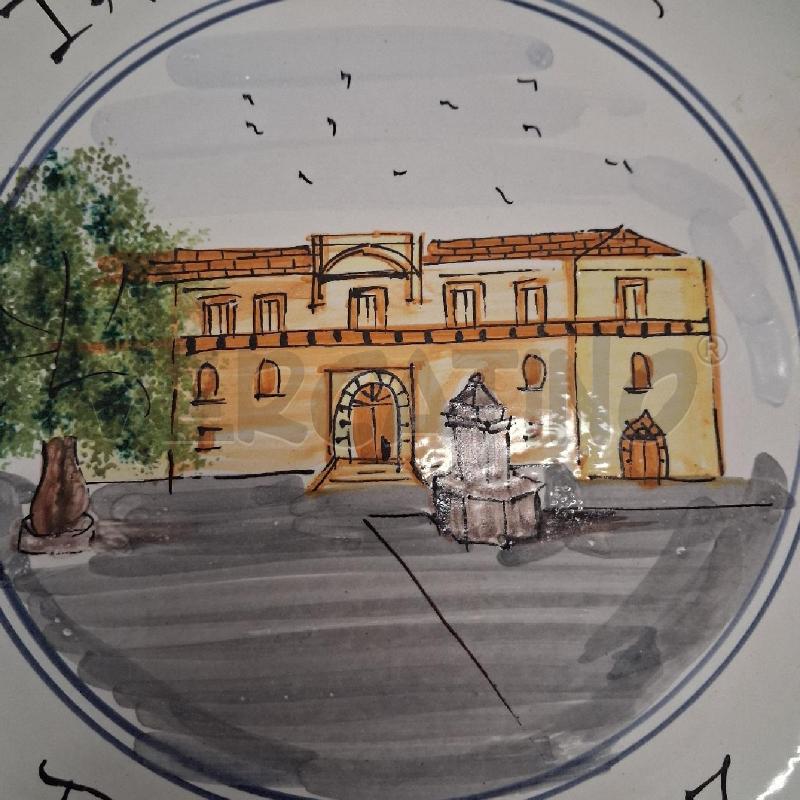 PIATTO DEC A MANO RADUNO DI MONGOLFIERA  | Mercatino dell'Usato San giorgio del sannio 3