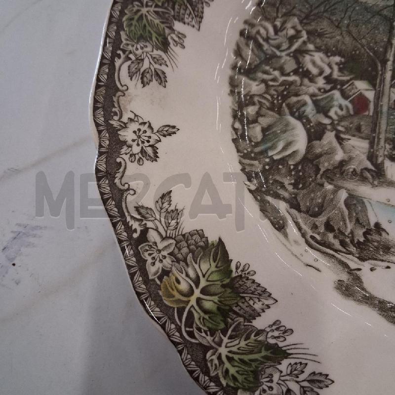 PIATTO INGLESE JOHNSON BROS MANICO METALLO  | Mercatino dell'Usato San giorgio del sannio 4