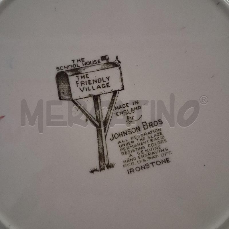 PIATTO INGLESE JOHNSON BROS MANICO METALLO  | Mercatino dell'Usato San giorgio del sannio 5