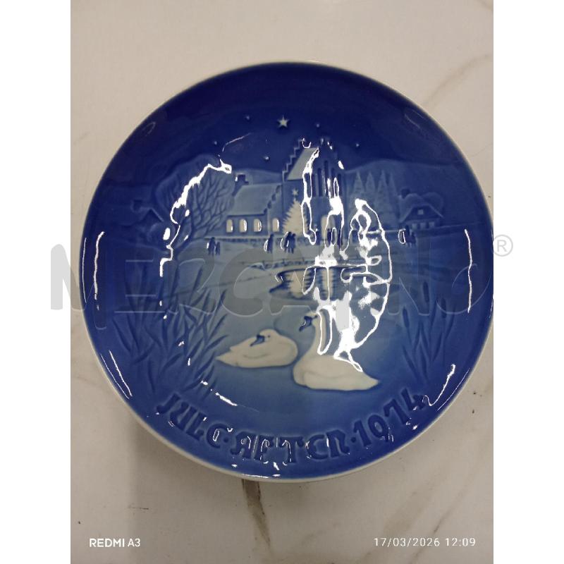 PIATTO PORCELLANA COPENAGHEN CIGNI 1974 | Mercatino dell'Usato San giorgio del sannio 1