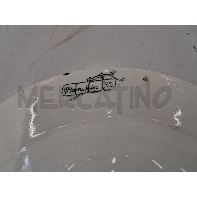 PIATTO PORCELLANA DEC A MANO  | Mercatino dell'Usato San giorgio del sannio 5