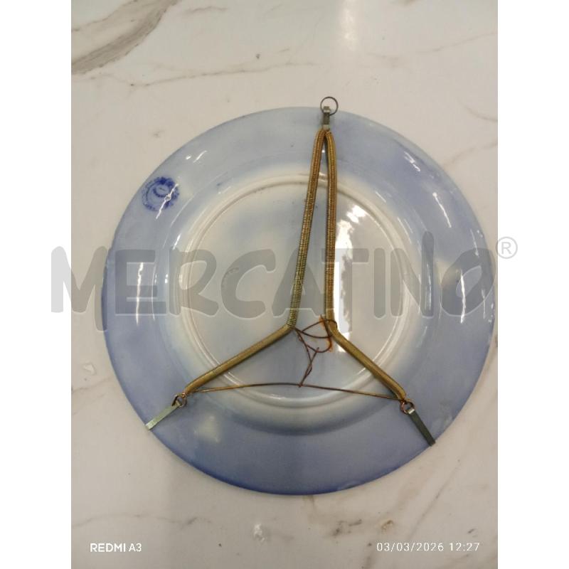 PIATTO PORCELLANA LORRIANE FLOW BLU S E CO  | Mercatino dell'Usato San giorgio del sannio 2