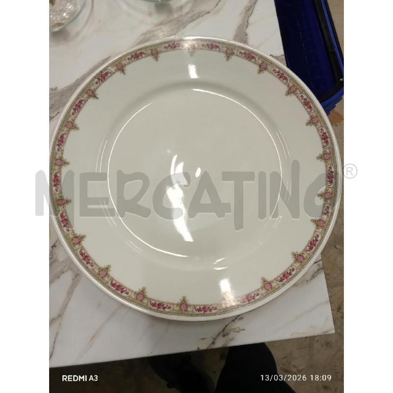 PIATTO PORCELLANA  DEC FLOREALE RICHARD GINORI  | Mercatino dell'Usato San giorgio del sannio 1