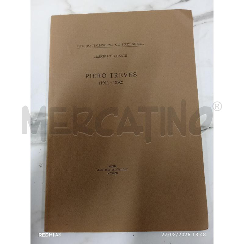 PIERO TREVES  | Mercatino dell'Usato San giorgio del sannio 1
