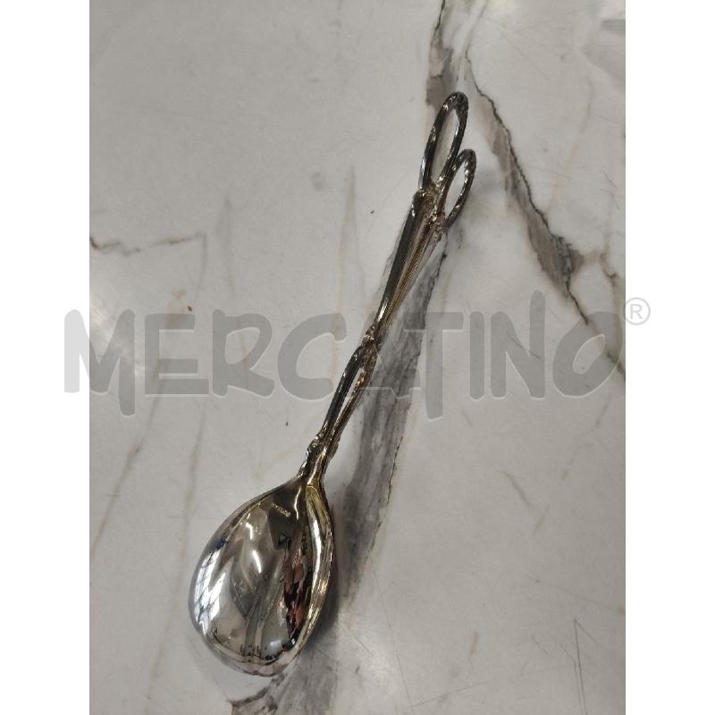 PINZA ANTIPASTO SILVER PLATED | Mercatino dell'Usato San giorgio del sannio 3