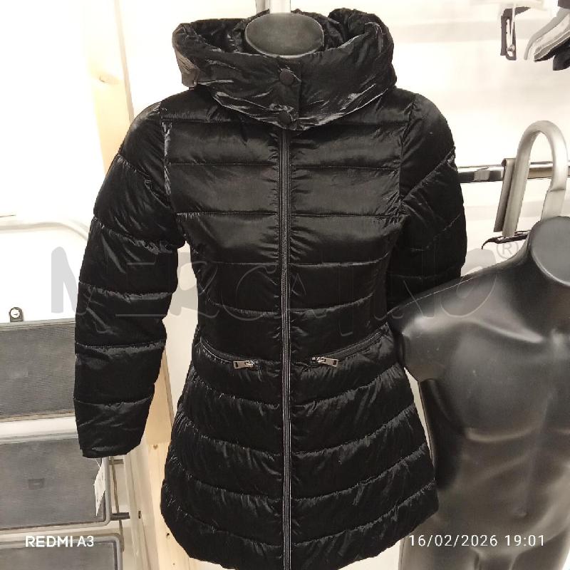 PIUMINO DONNA I DO NERO LUNGO | Mercatino dell'Usato San giorgio del sannio 1