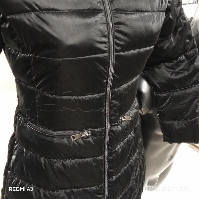PIUMINO DONNA I DO NERO LUNGO | Mercatino dell'Usato San giorgio del sannio 4