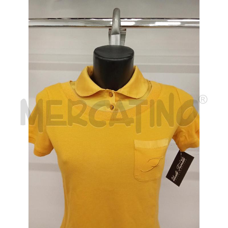 POLO DONNA OCRA COLLETTO RASO  | Mercatino dell'Usato San giorgio del sannio 2