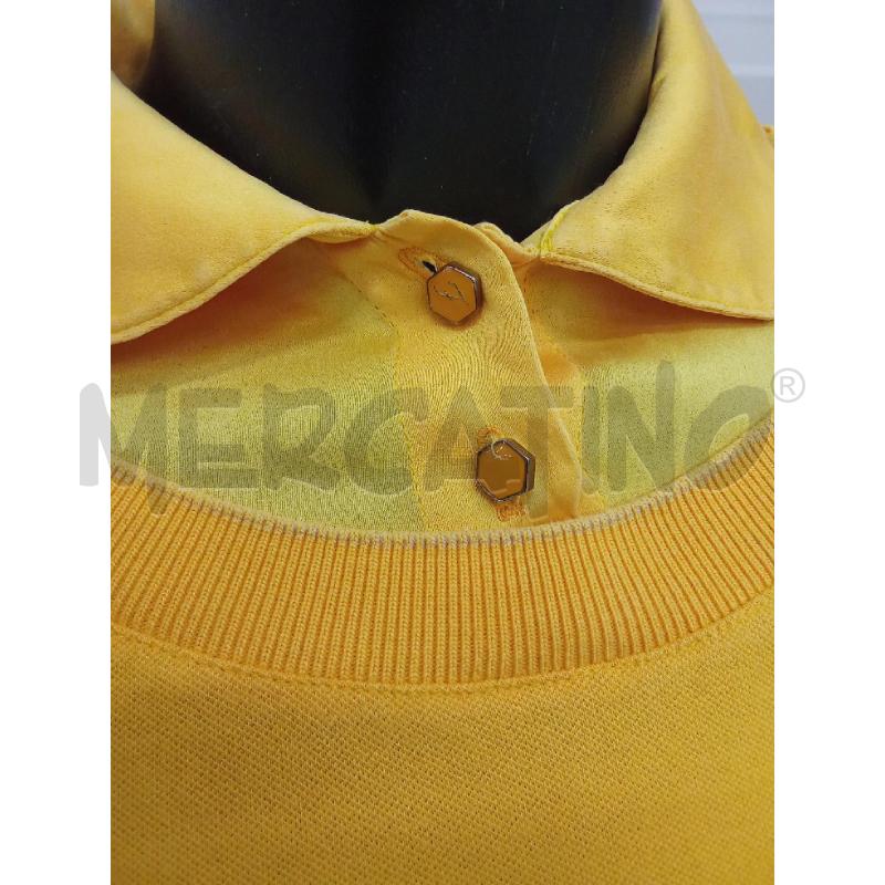 POLO DONNA OCRA COLLETTO RASO  | Mercatino dell'Usato San giorgio del sannio 4
