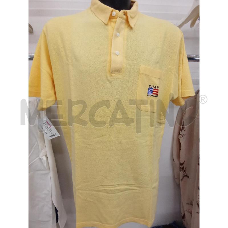 POLO UOMO GIALLA CHAPS RALPH LAUREN | Mercatino dell'Usato San giorgio del sannio 1
