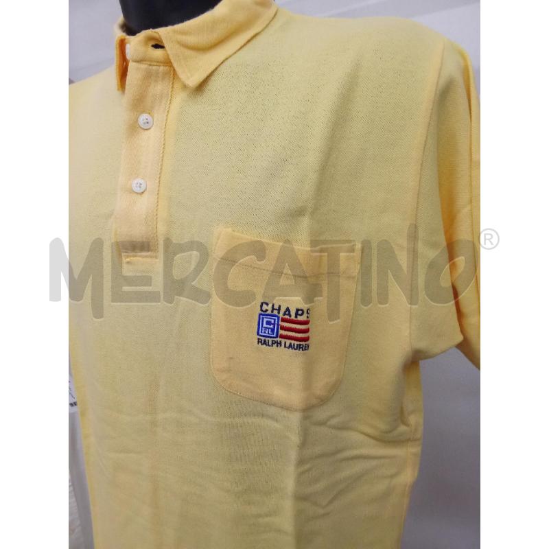 POLO UOMO GIALLA CHAPS RALPH LAUREN | Mercatino dell'Usato San giorgio del sannio 2