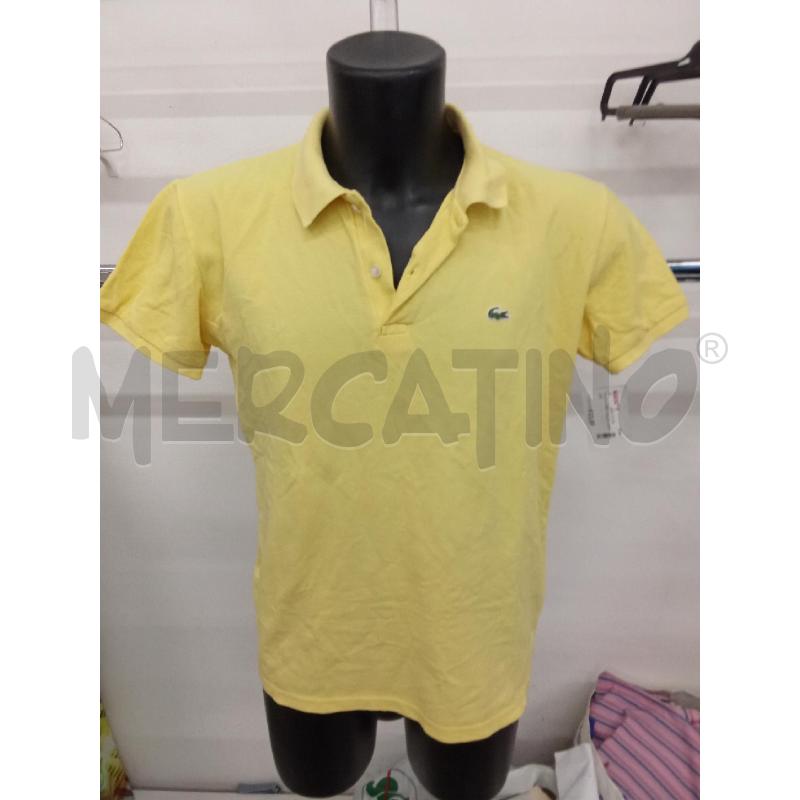 POLO UOMO GIALLO LACOSTE | Mercatino dell'Usato San giorgio del sannio 1