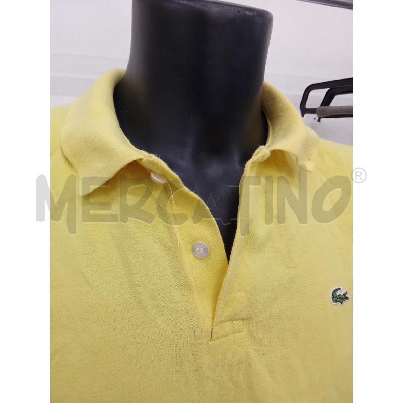 POLO UOMO GIALLO LACOSTE | Mercatino dell'Usato San giorgio del sannio 3