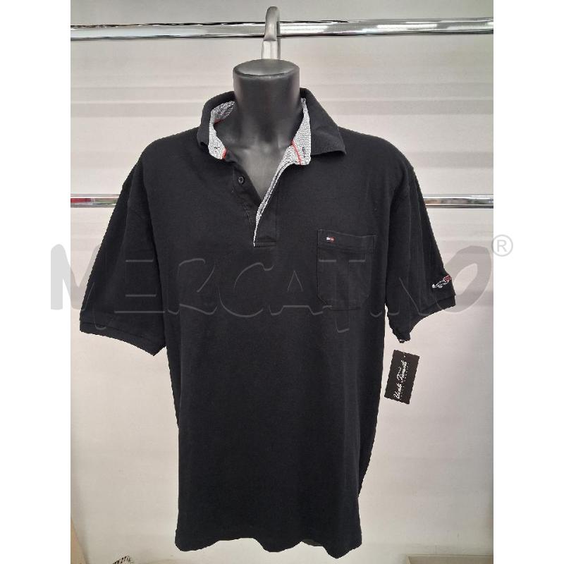 POLO UOMO NERA TOMMY HILFIGER | Mercatino dell'Usato San giorgio del sannio 1