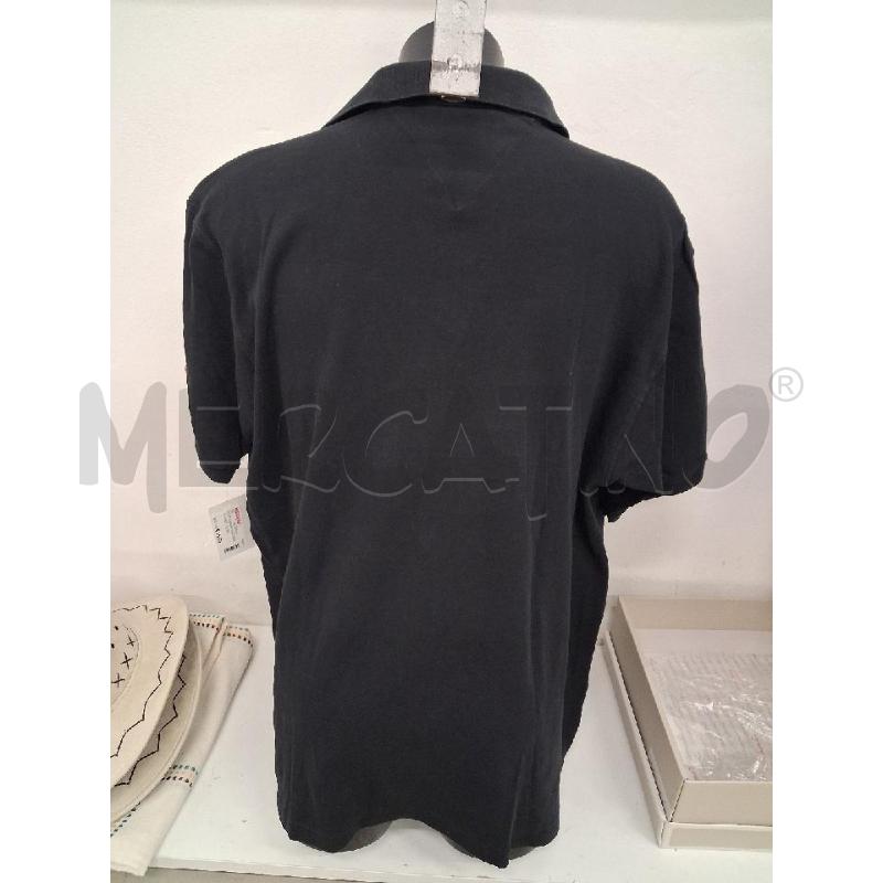 POLO UOMO NERA TOMMY HILFIGER | Mercatino dell'Usato San giorgio del sannio 3