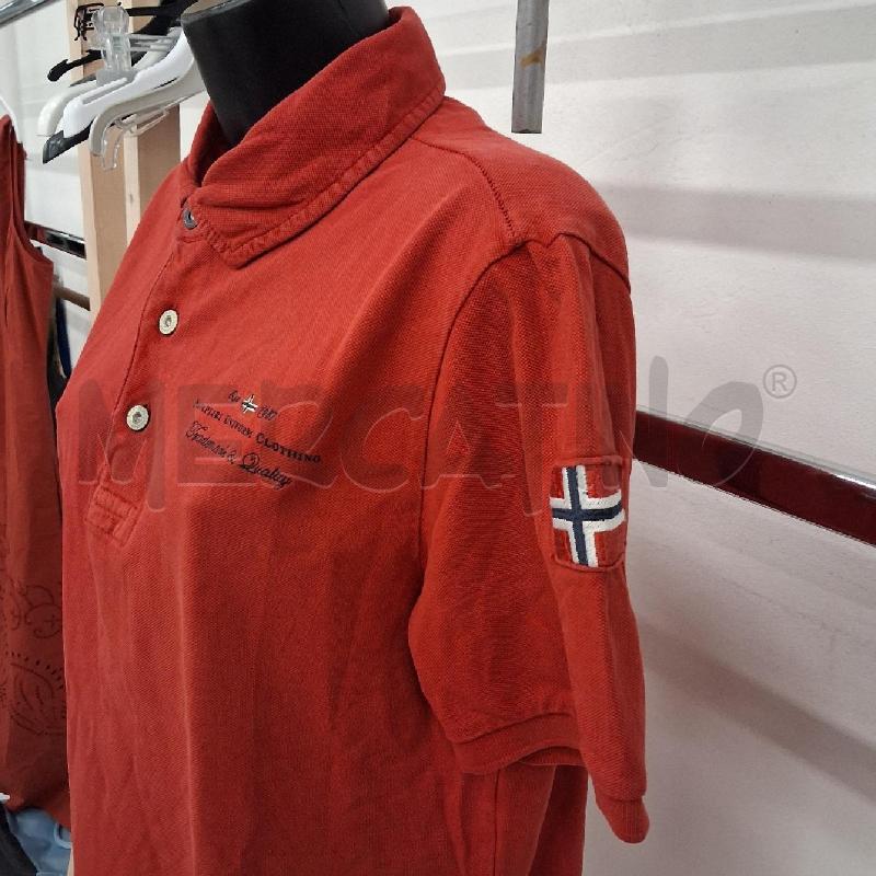 POLO UOMO ROSSA NAPAPIJRI COLLETTO  | Mercatino dell'Usato San giorgio del sannio 3