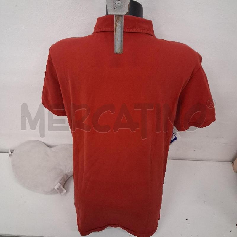 POLO UOMO ROSSA NAPAPIJRI COLLETTO  | Mercatino dell'Usato San giorgio del sannio 4