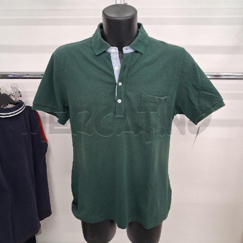POLO UOMO VERDE INS AZZURRO FAY | Mercatino dell'Usato San giorgio del sannio 1