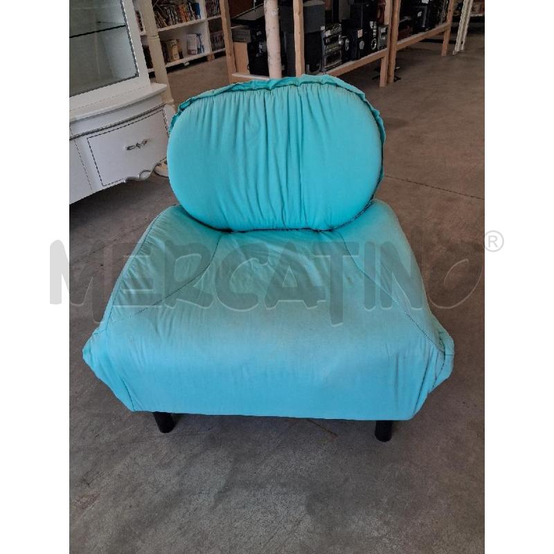 POLTRONA DESIGN ITALIANO 80/90  | Mercatino dell'Usato San giorgio del sannio 1
