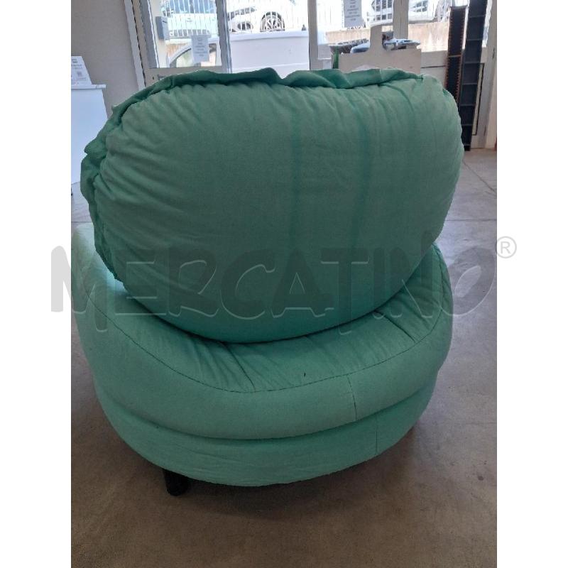 POLTRONA DESIGN ITALIANO 80/90  | Mercatino dell'Usato San giorgio del sannio 2