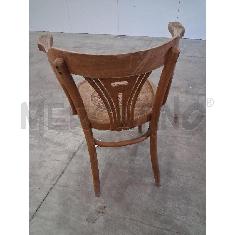 POLTRONA LEGNO INTARSIATA  | Mercatino dell'Usato San giorgio del sannio 2