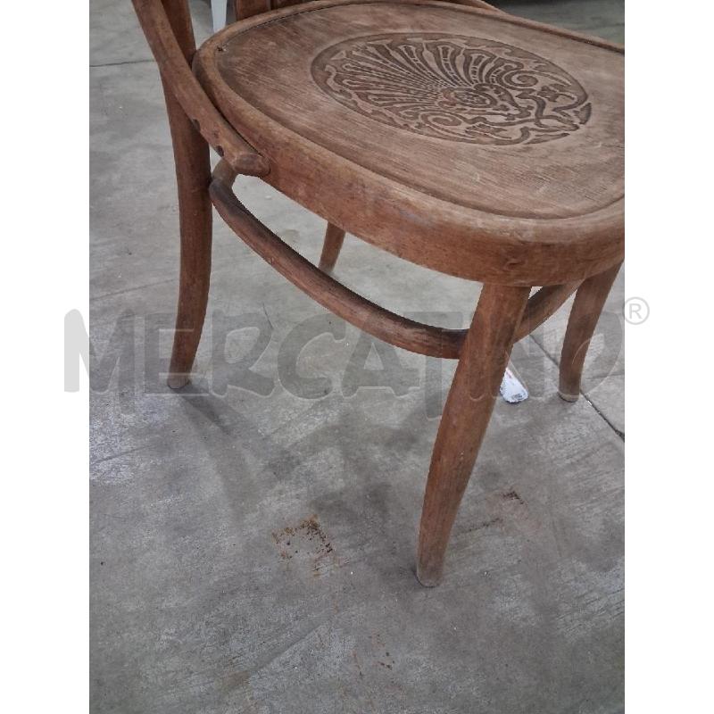 POLTRONA LEGNO INTARSIATA  | Mercatino dell'Usato San giorgio del sannio 5