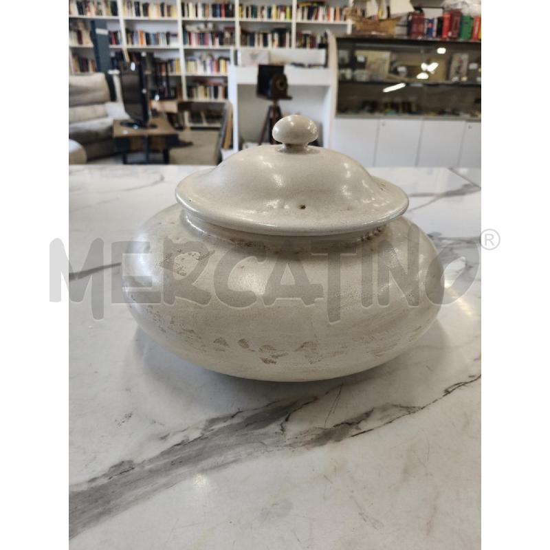 PORTA BON BON CERAMICA + COPERCHIO  | Mercatino dell'Usato San giorgio del sannio 1