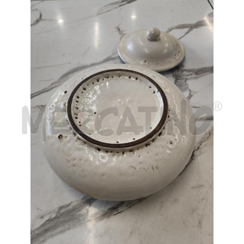 PORTA BON BON CERAMICA + COPERCHIO  | Mercatino dell'Usato San giorgio del sannio 3