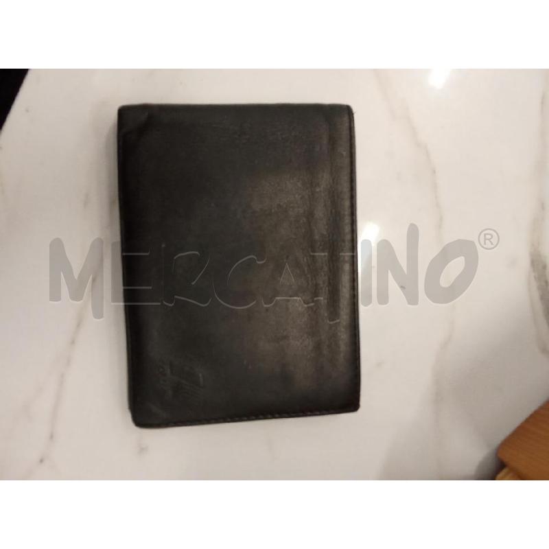 PORTA FOGLIO UOMO NERO E BLU INTERNO KWAY  | Mercatino dell'Usato San giorgio del sannio 1