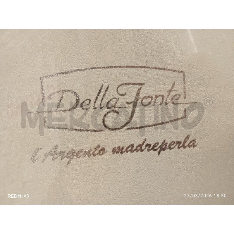 PORTA FOTO ARGENTATO FOGLIE DELLA FONTE  | Mercatino dell'Usato San giorgio del sannio 5