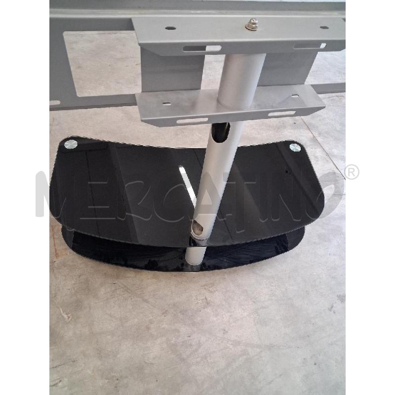 PORTA TV MENSOLE VETRO NERE  | Mercatino dell'Usato San giorgio del sannio 2